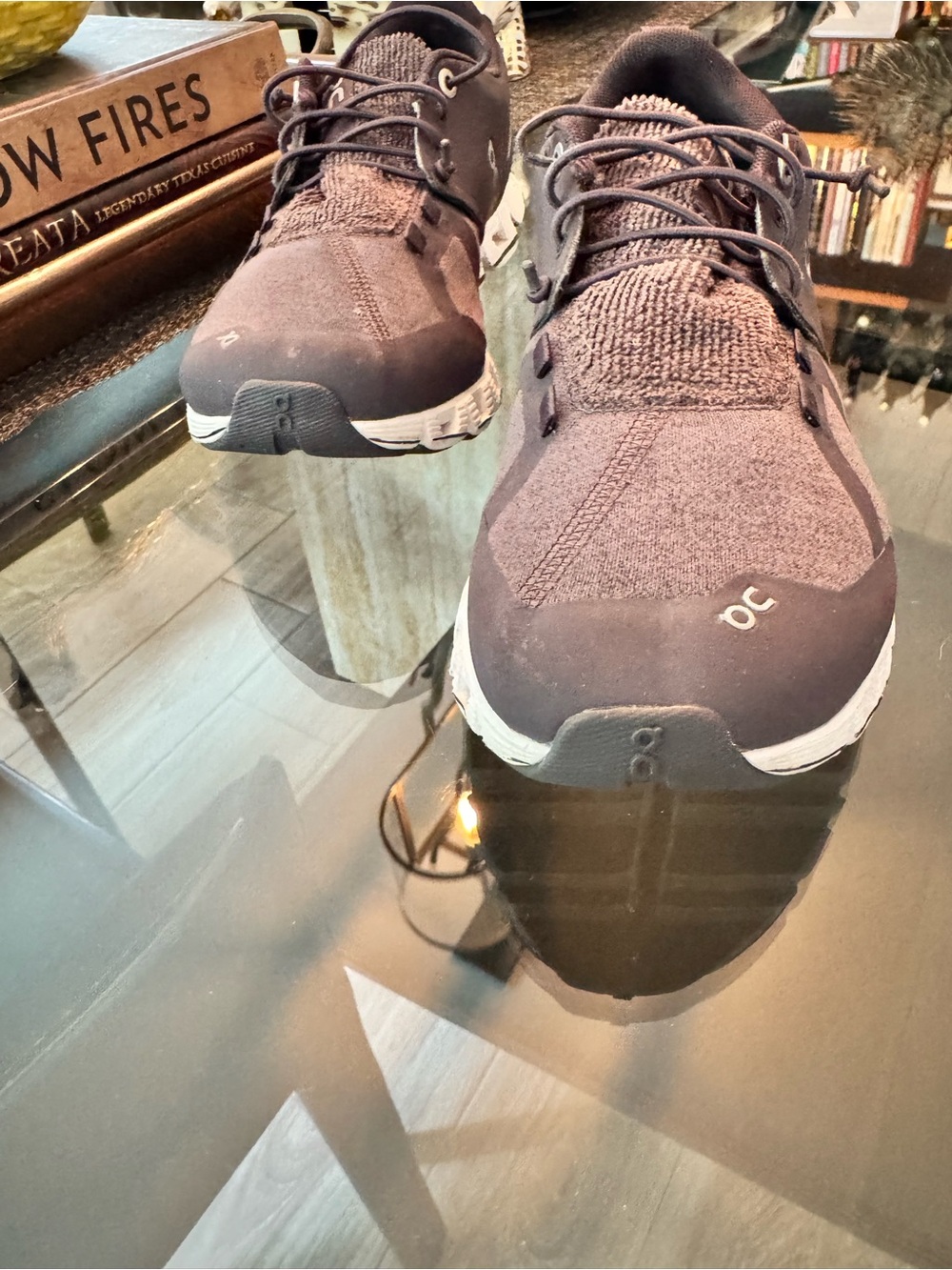 On Cloud 5 Burgundy Women’s Running/Walking Sneakers - Picture 5 of 8